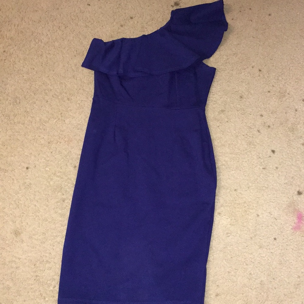 Blue dress